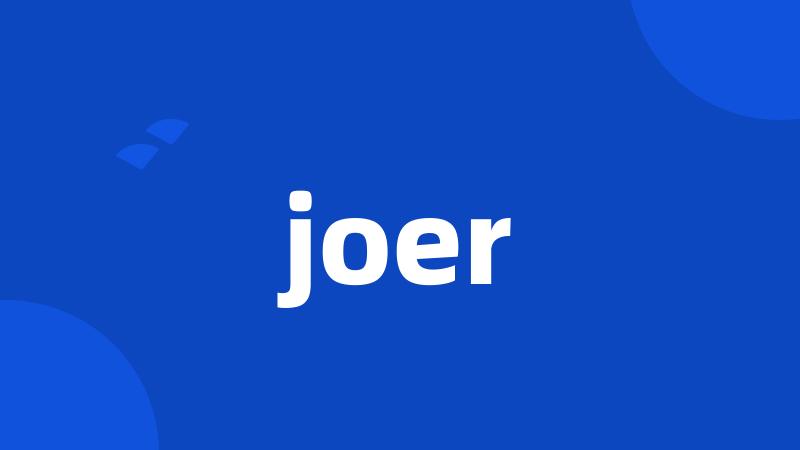 joer