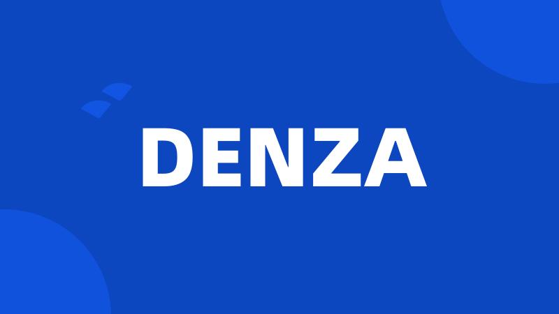 DENZA