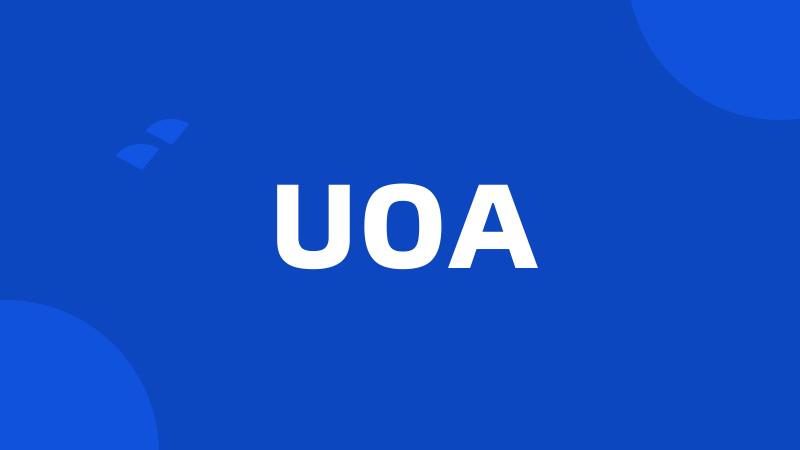 UOA