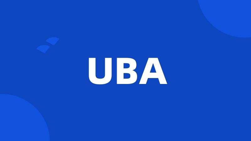 UBA