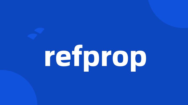 refprop