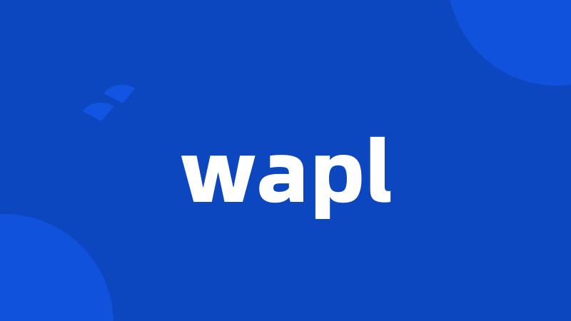 wapl