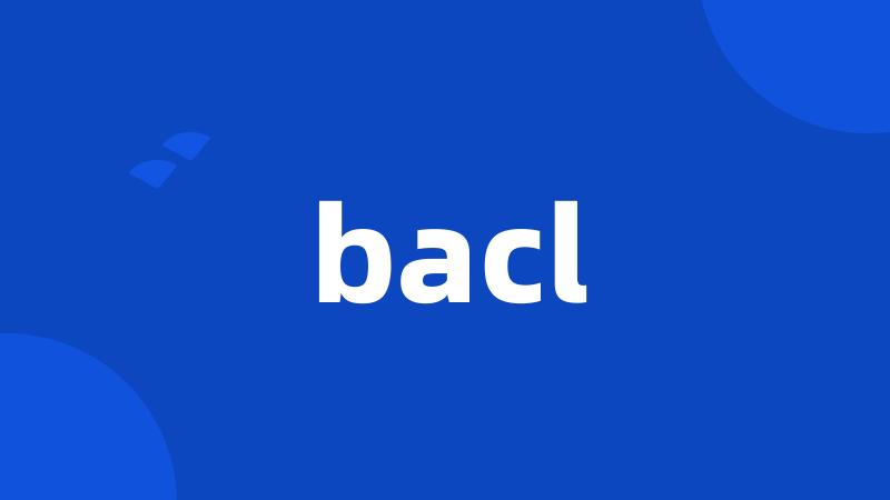 bacl