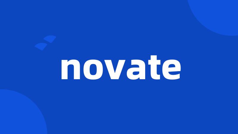 novate