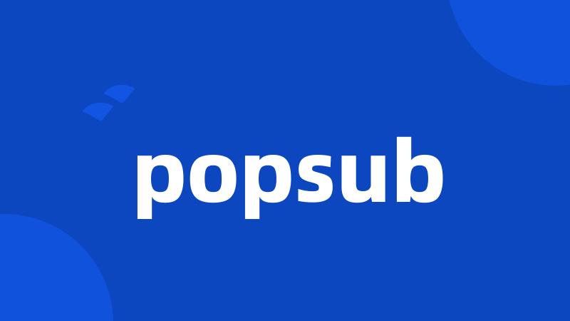 popsub