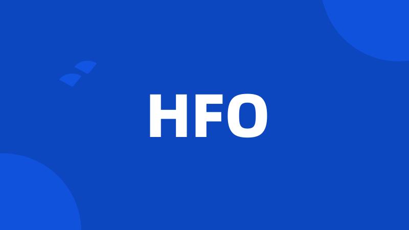 HFO