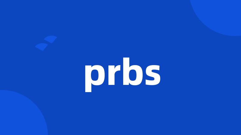 prbs