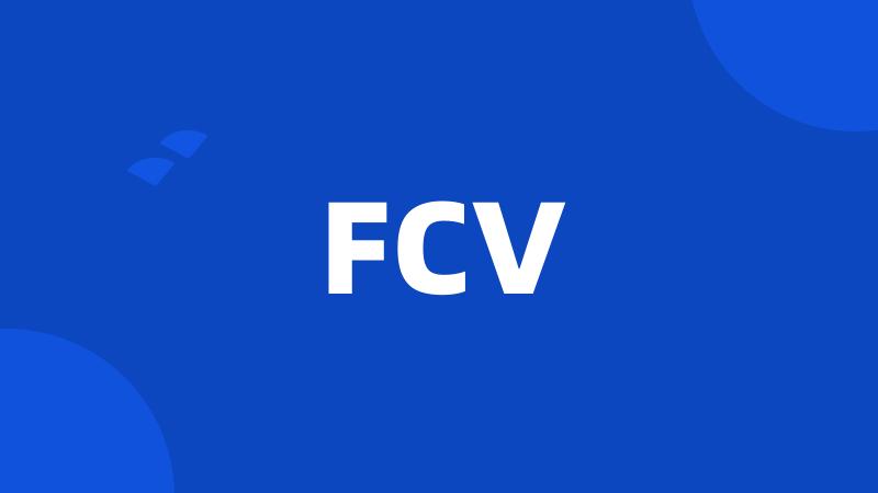 FCV