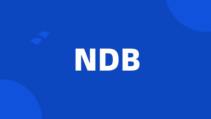 NDB