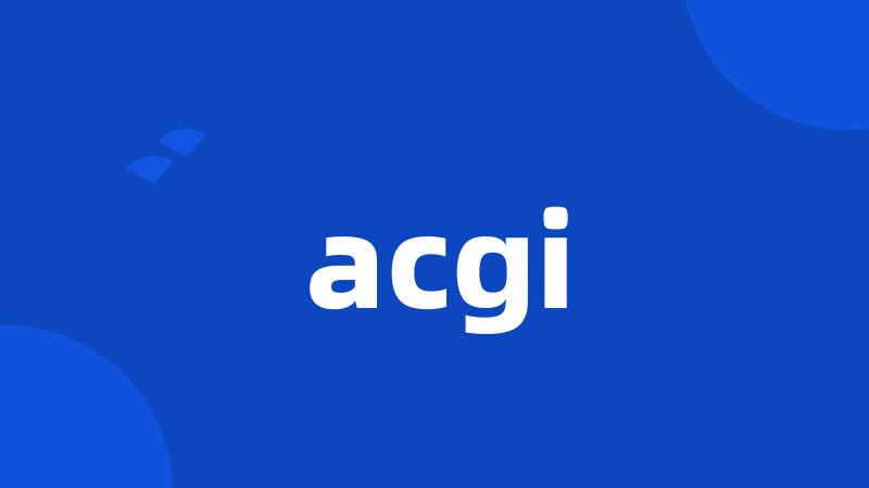 acgi