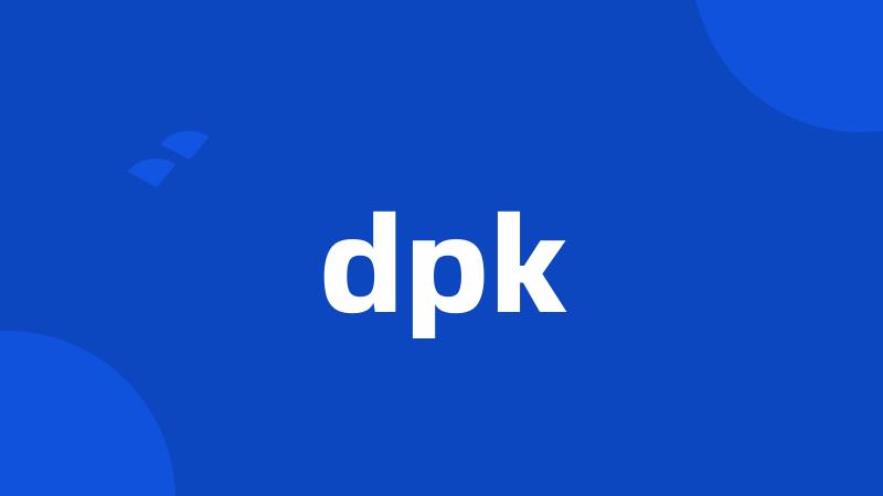 dpk