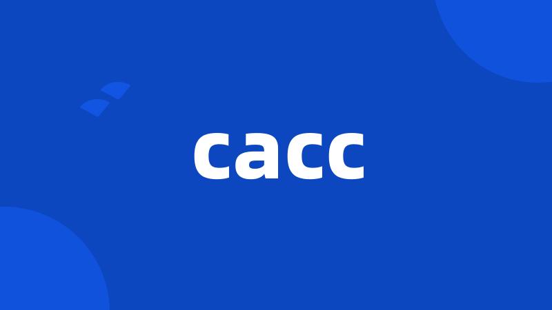 cacc