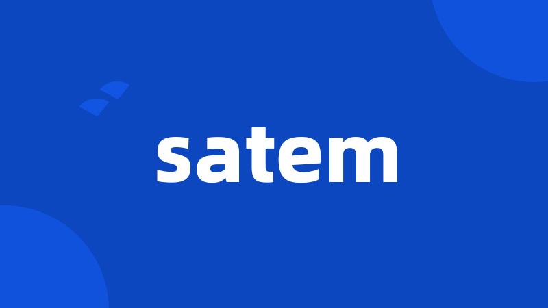 satem