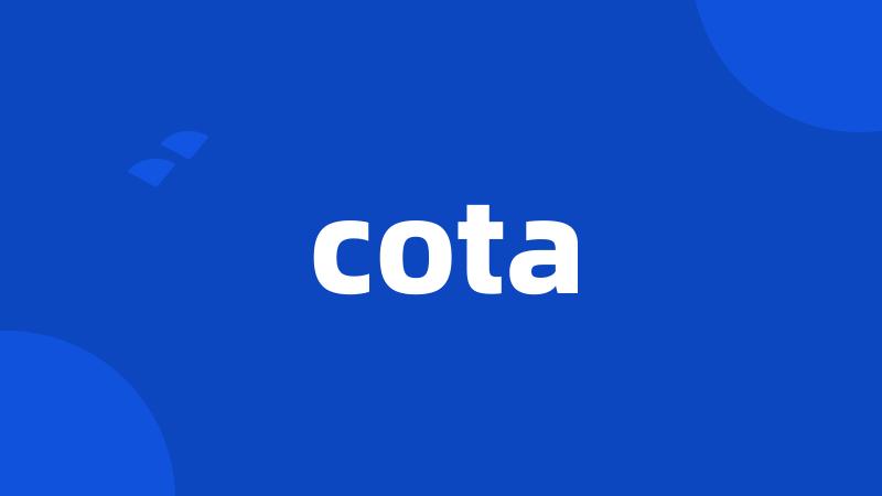 cota