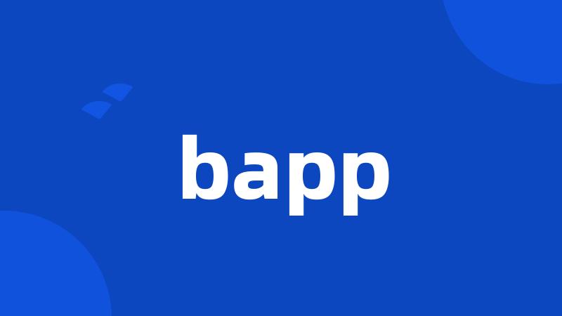 bapp