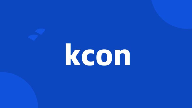 kcon