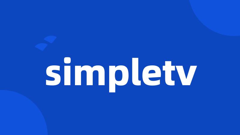 simpletv