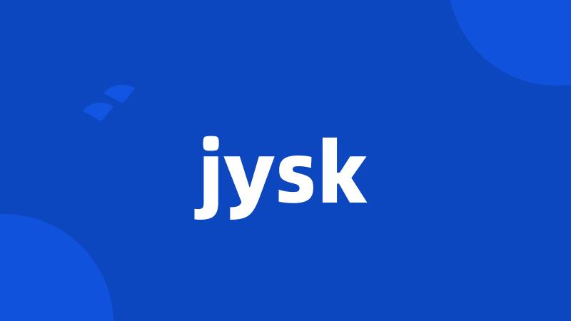 jysk