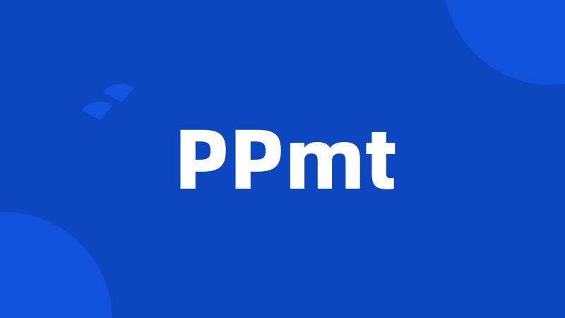 PPmt