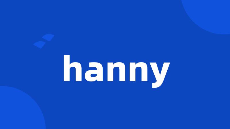 hanny