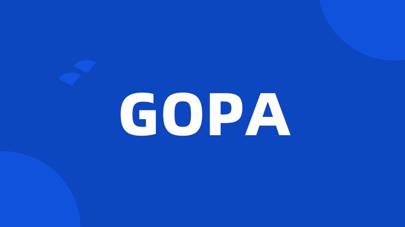 GOPA