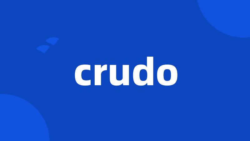 crudo