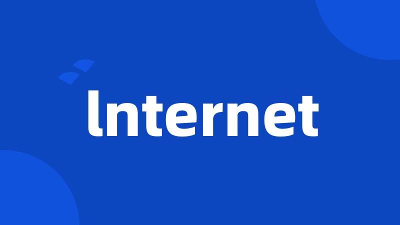 lnternet