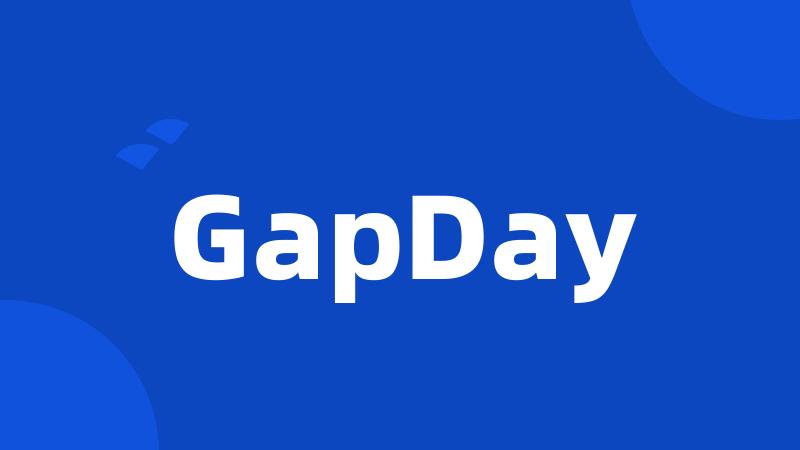 GapDay