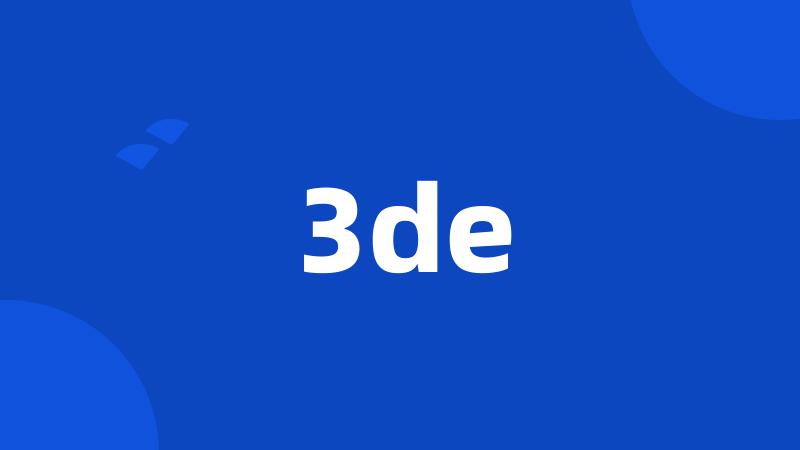 3de