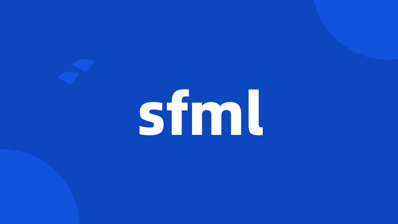 sfml