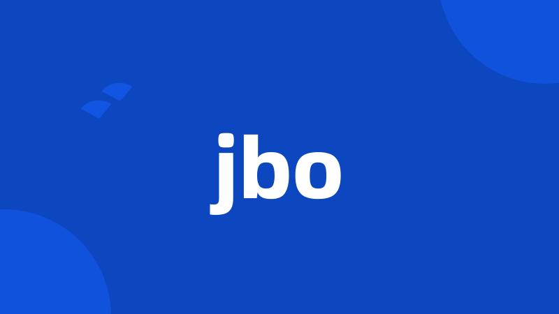 jbo