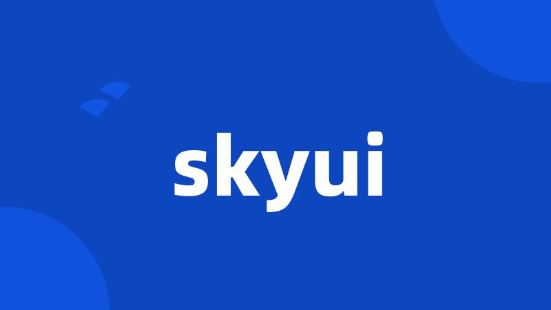 skyui