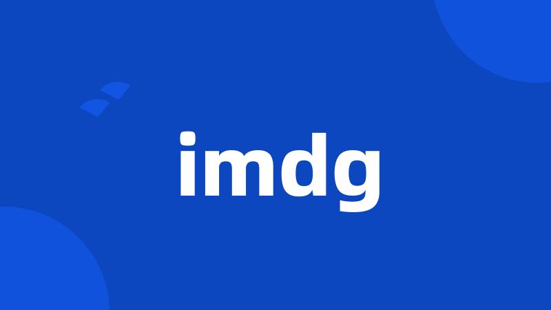 imdg