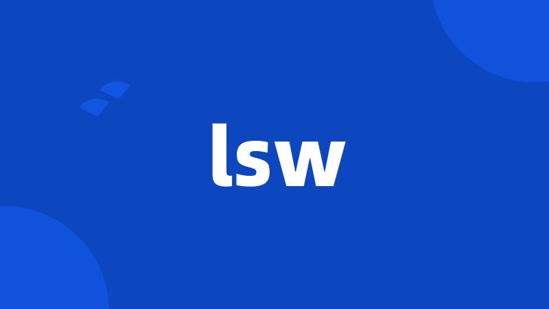 lsw