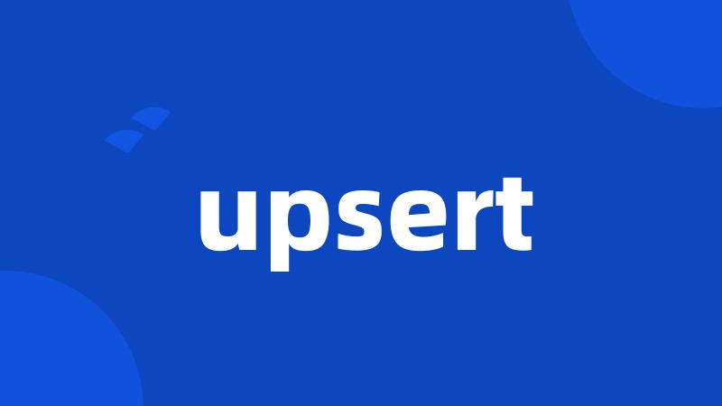 upsert