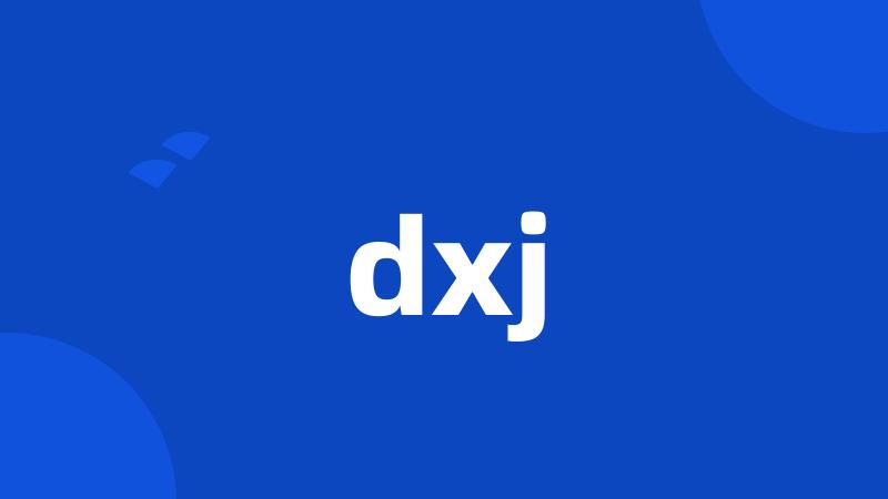 dxj