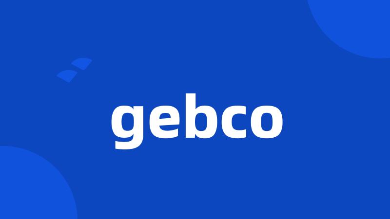 gebco