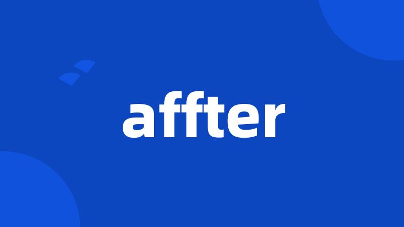 affter