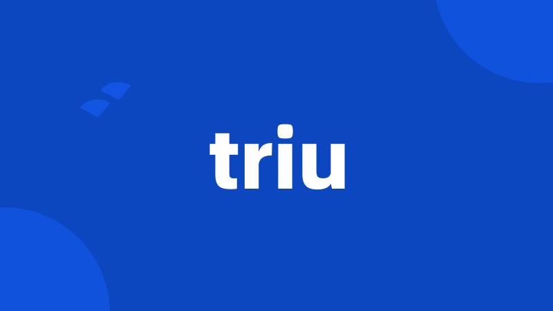 triu