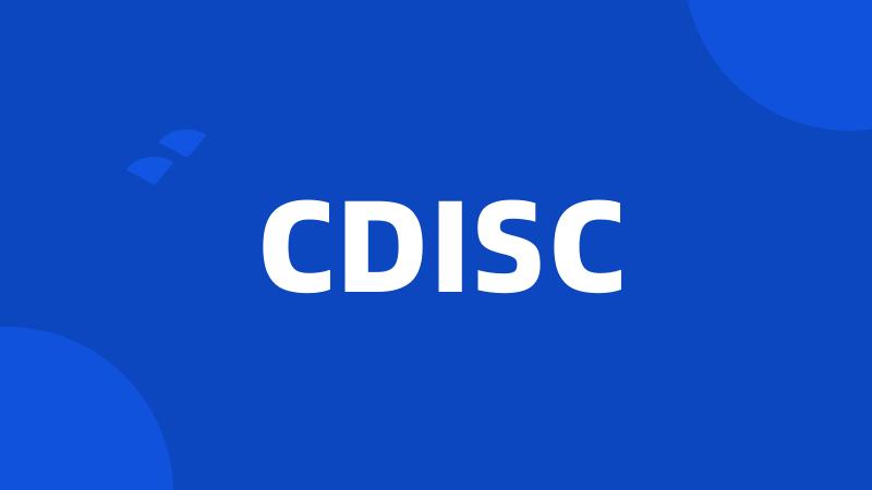 CDISC