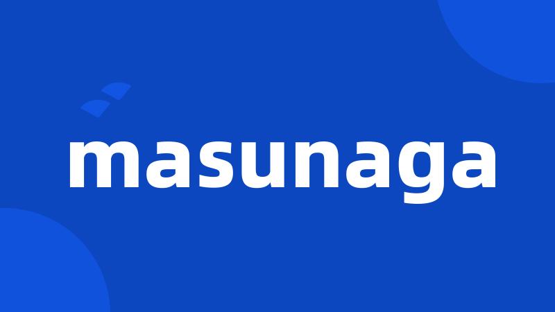 masunaga