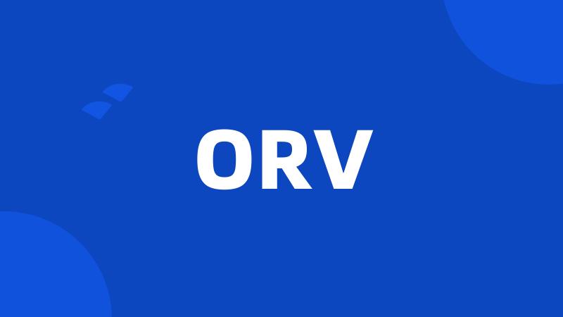 ORV