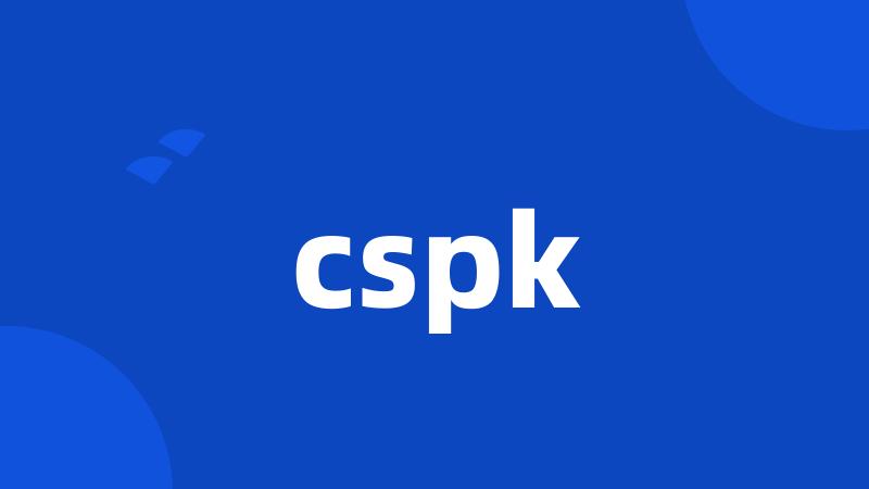 cspk