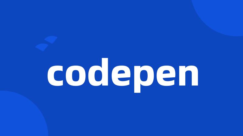 codepen