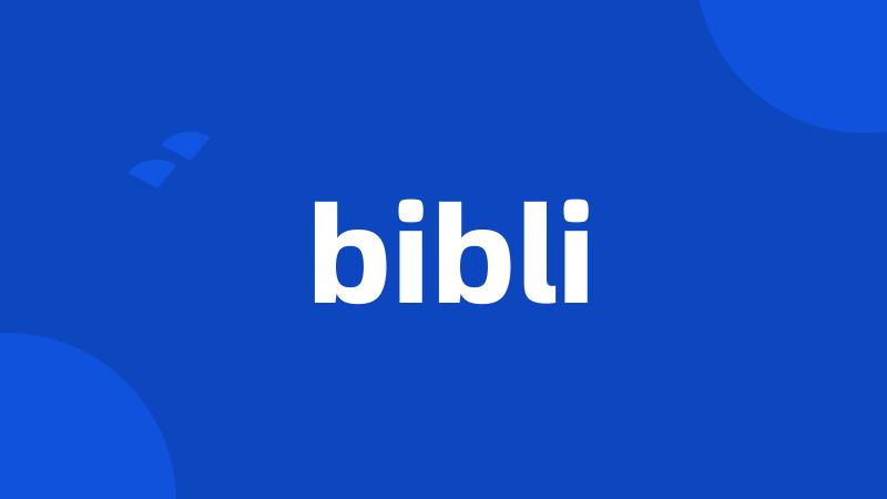 bibli