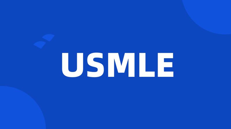 USMLE