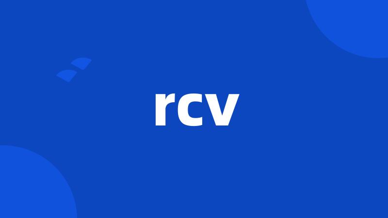 rcv