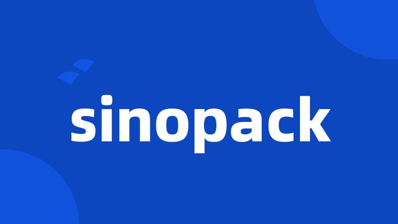 sinopack