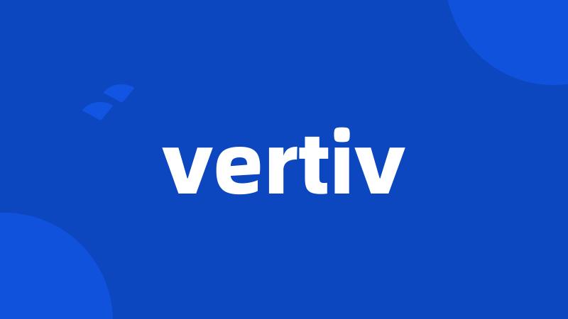 vertiv