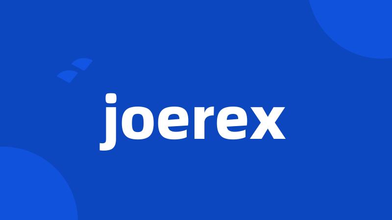 joerex